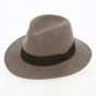 Marc Brown Wool Felt Fedora Hat - Traclet