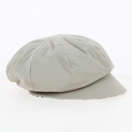Gavroche Elorine Reversible Taupe Cotton Cap - MTM