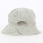 Elmira Women's Reversible Linen Hat- MTM