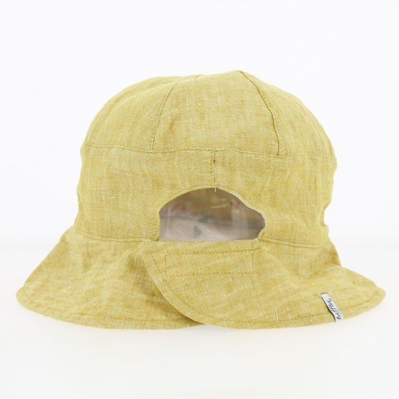 Elmira Women's Reversible Linen Hat- MTM
