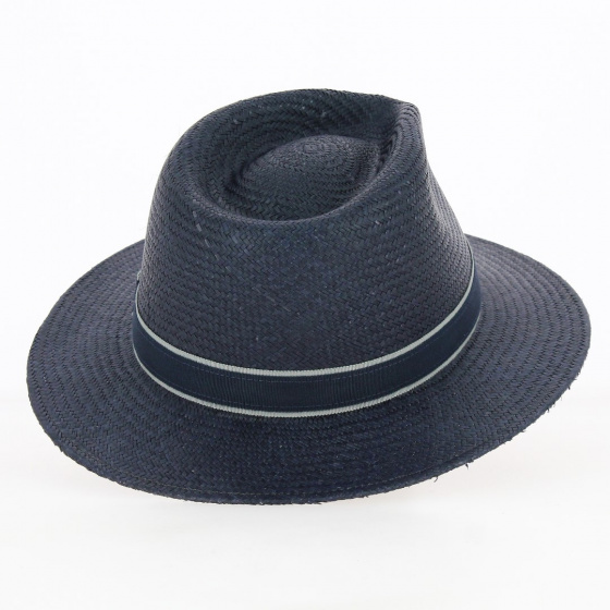 Navy Brooks Traveller Panama Hat - Bailey Navy Brooks Traveller Panama Hat - Bailey