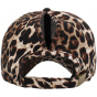Women's Leopard Print Ponytail Baseball Cap - Traclet