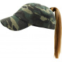 Women's Baseball Cap Ponytail Camouflage - Traclet