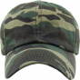 Casquette Baseball Femme Ponytail Camouflage - Traclet