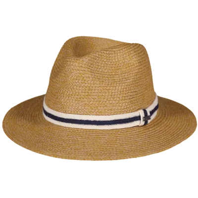 Traveller Liwock Paille Papier Camel Hat - Barts