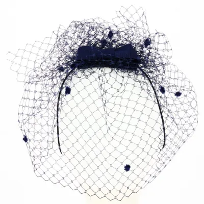 Serre tête de cérémonie Sisal marine - Traclet