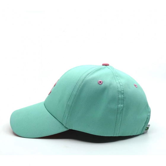 Casquette Baseball Polyester recyclé Menthe - Le chapoté