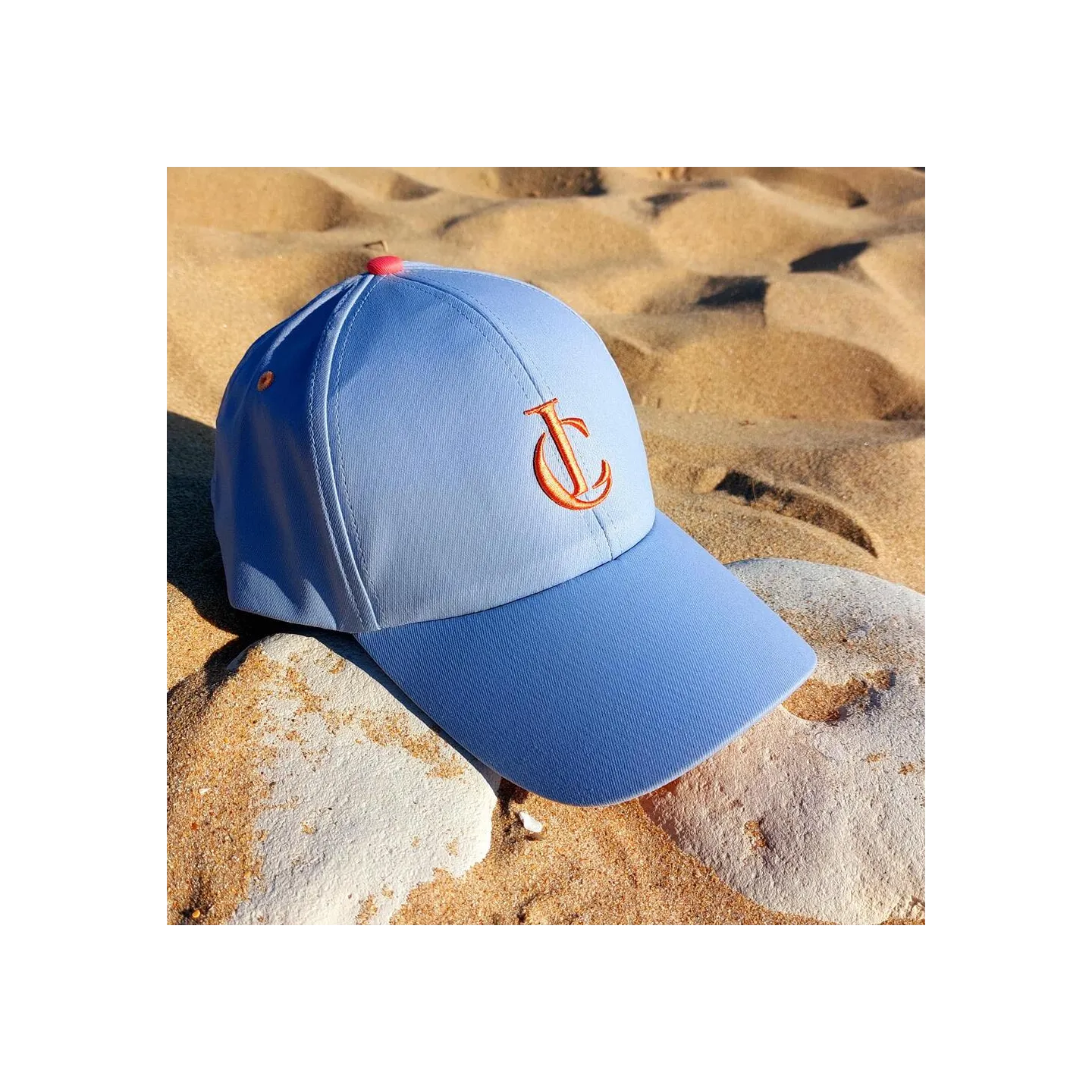 Casquette Baseball Polyester recyclé Bleu clair - Le chapoté