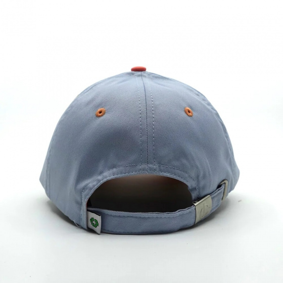 Casquette Baseball Polyester recyclé Bleu clair - Le chapoté