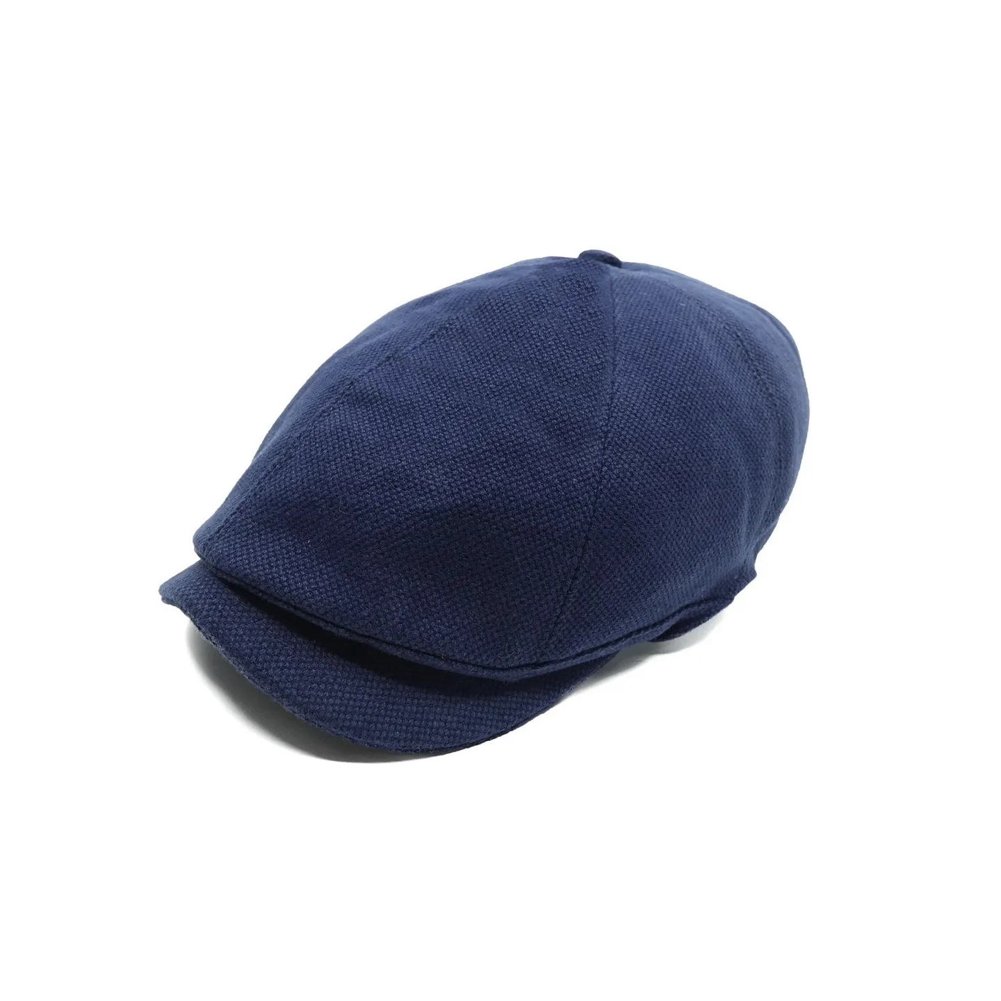 Casquette Huit Côtes Coton Marine - le Chapoté Paris Reference : 12537 | Chapellerie Traclet