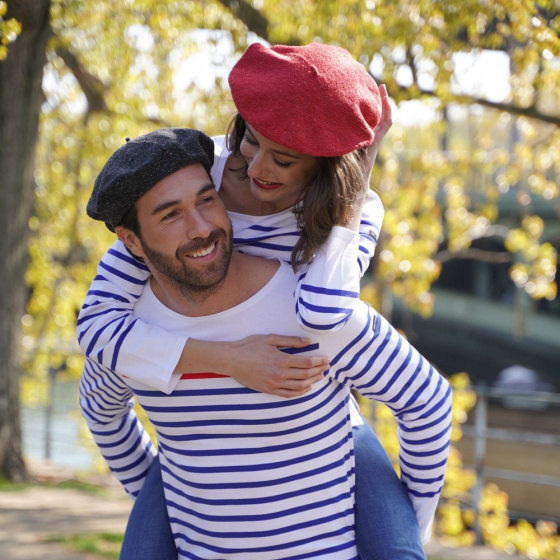 Summer Beret Cotton Silk & Linen Canola Yellow - Le Béret Français