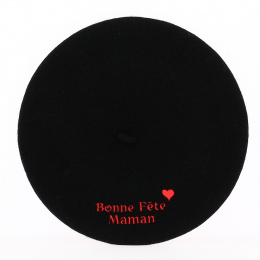 Béret Broderie Fête des mères - Traclet