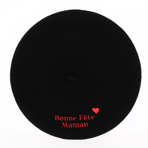 Mother's Day Embroidered Beret - Traclet