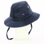 Safari Hat Nautical Cotton Navy - Crambes