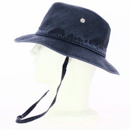 Safari Hat Nautical Cotton Navy - Crambes