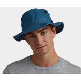 Safari Wanderer Globe Trotteur T3 Wanderer Blue Jean Hat - Tilley