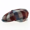 Casquette Gavroche Montréal Carreaux Soie - Traclet