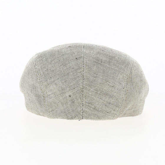 Casquette Plate Mino Beige Lin - Traclet Casquette Plate Mino Beige Lin - Traclet