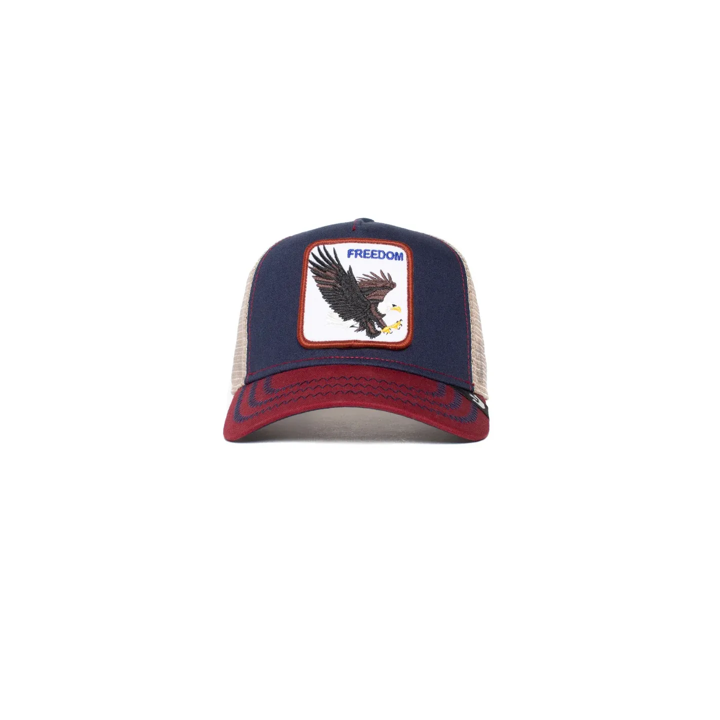 Casquette Baseball Trucker Freedom Aigle Marine - Goorin