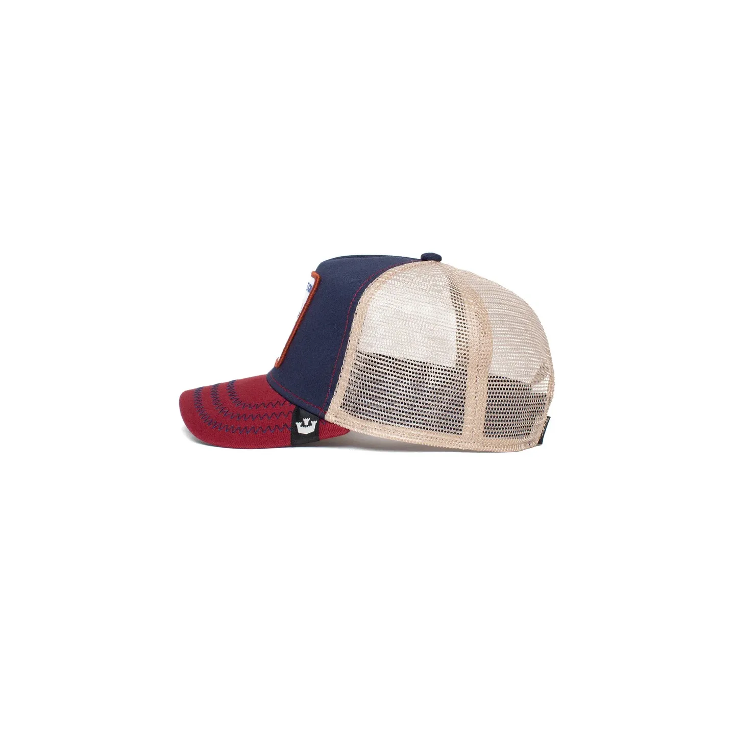 Casquette Baseball Trucker Freedom Aigle Marine - Goorin