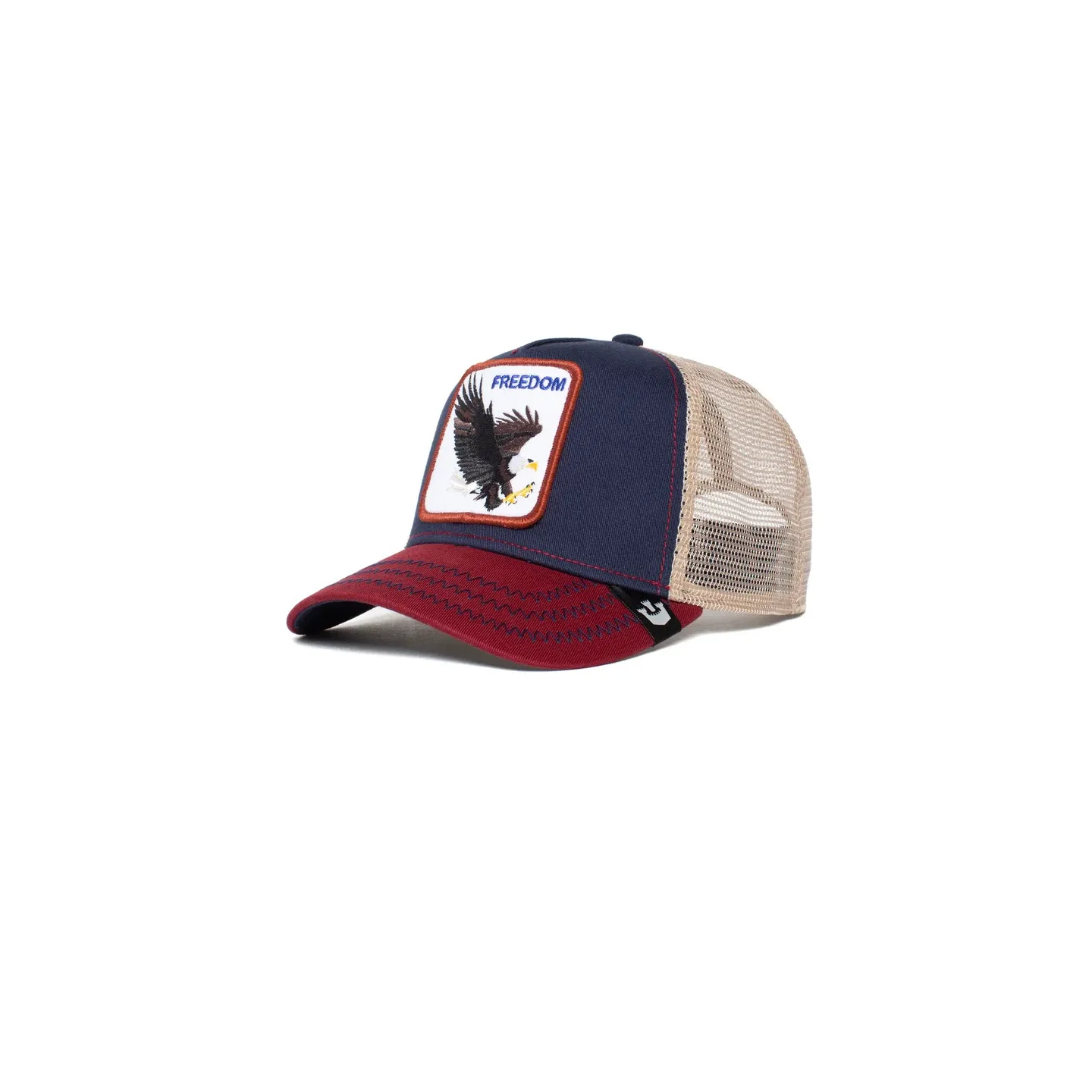 Casquette Baseball Trucker Freedom Aigle Marine - Goorin