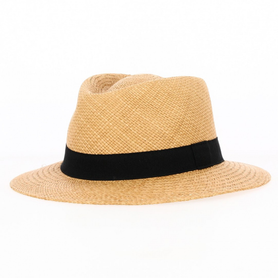 Chapeau Traveller Panama Kamara Marron - Traclet