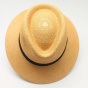 Brown Kamara Panama Traveller Hat - Traclet