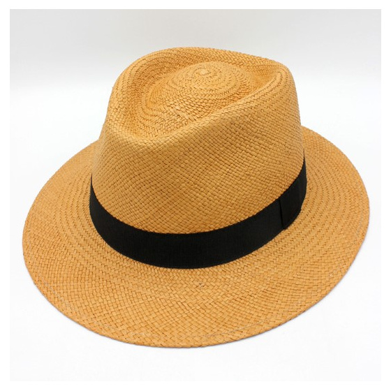 Brown Kamara Panama Traveller Hat - Traclet Brown Kamara Panama Traveller Hat - Traclet