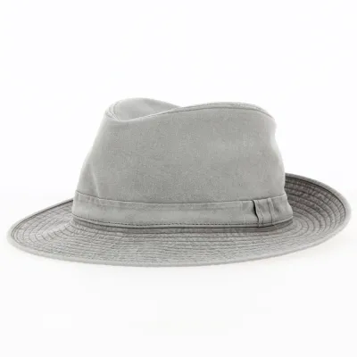 Chapeau Fedora Coton Gabin Grignan Bengale - Crambes