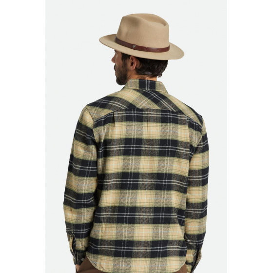 Messer Beige Wool Felt Hat - Brixton