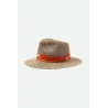 Aloha Natural Straw Fedora Hat - Brixton Reference: 10973 | Traclet Hat Shop