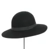 Chapeau Capeline Chouan Feutre Laine Noir - Traclet Référence : 14387 | Chapellerie Traclet
