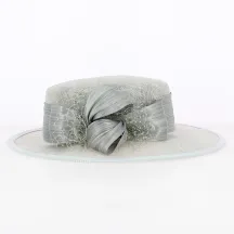 Chapeau de Cérémonie Sidonie Gris - Traclet