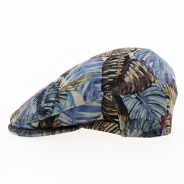 Tropic Leather Flat Cap - Alfonso d'Este