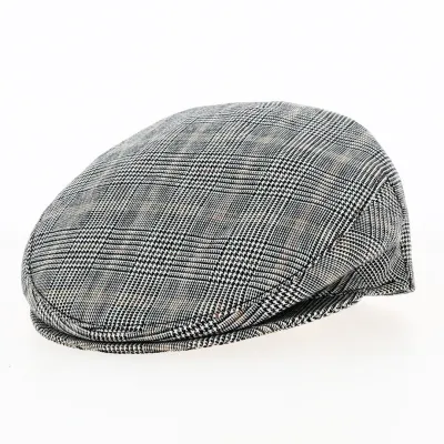 Casquette plate Pied de poule - Traclet