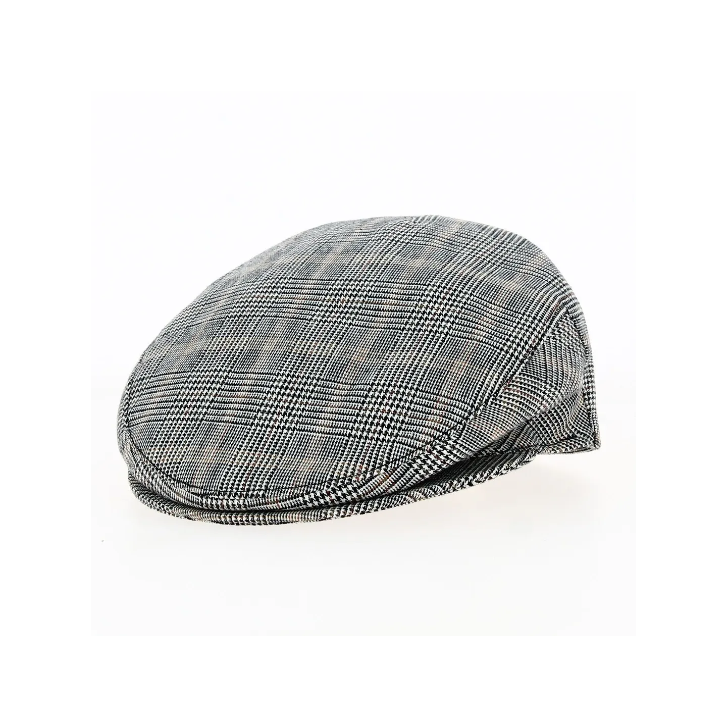 Flat houndstooth cap - Traclet