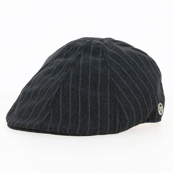 Duckbill Cap Stripes Gray - Keyone