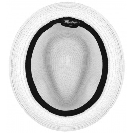 Billy White Porkpie Hat - Bailey