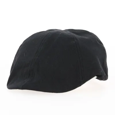 Black cotton duckbill cap - Traclet