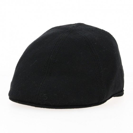 Casquette Réversible Laine Noir & Grise - Keyone Casquette Réversible Laine Noir & Grise - Keyone