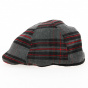 Reversible Black & Grey Wool Cap - Keyone