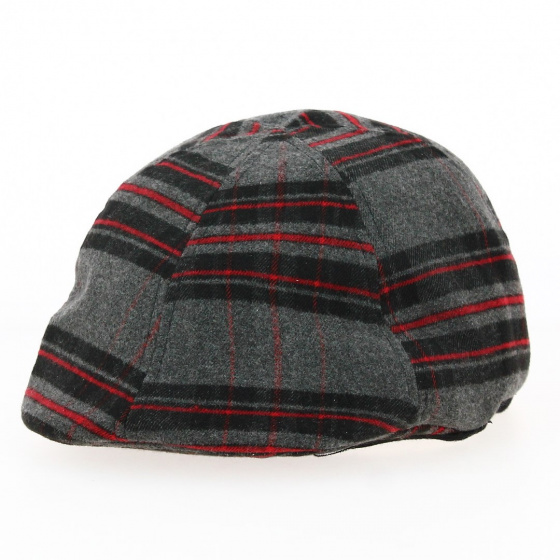 Reversible Wool Cap Black & Grey - Keyone