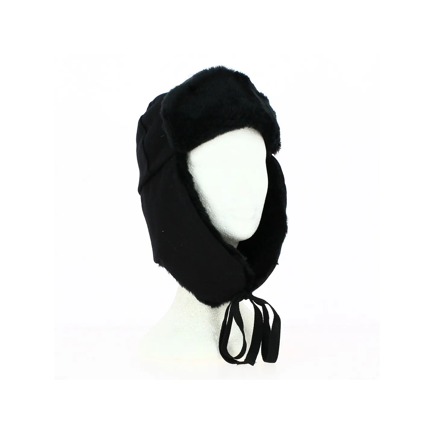 Chapka Laine Acrylique & Laine Noir - Kangol