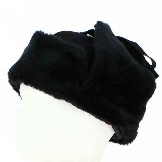 Chapka Laine Acrylique & Laine Noir - Kangol