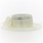 Sidonie Blanc ceremonial hat - Traclet