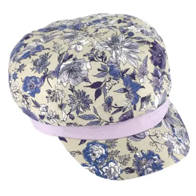 Shabby Cotton Lilac Newsboy Cap - Traclet - Traclet Reference: 17989| Traclet Hat Shop