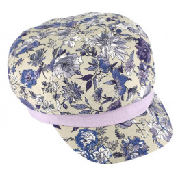 Cap Gavroche Shabby Cotton Lilac - Traclet