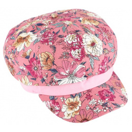 Casquette Gavroche Shabby Coton Rose - Traclet