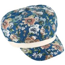 Casquette Gavroche Shabby Coton Vert Pétrole - Traclet