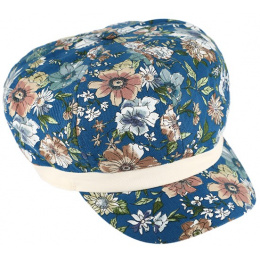 Gavroche Cap Shabby Cotton Petrol Green - Traclet